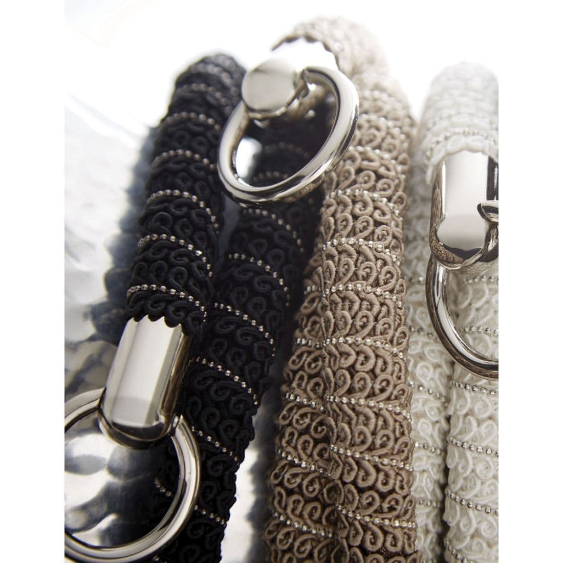 Jones Milan Rope Tieback - Black