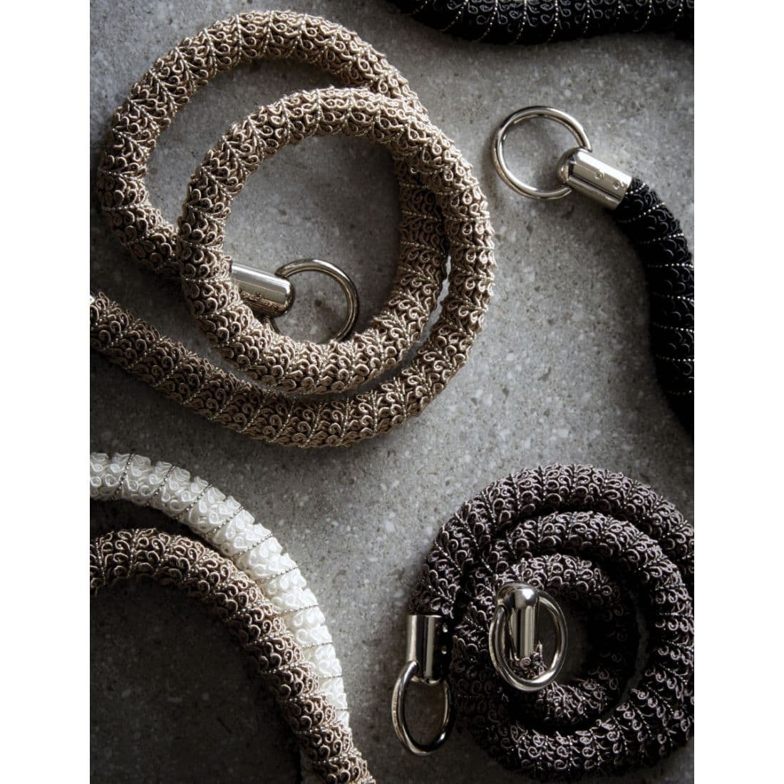 Jones Milan Rope Tieback - Black