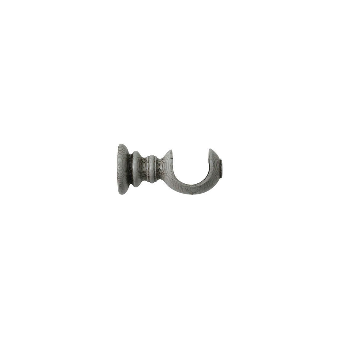 Jones Oakham 50mm Wooden Curtain Pole Bracket - Dove