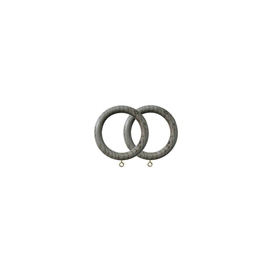 Jones Oakham 50mm Wooden Curtain Ring - Dove