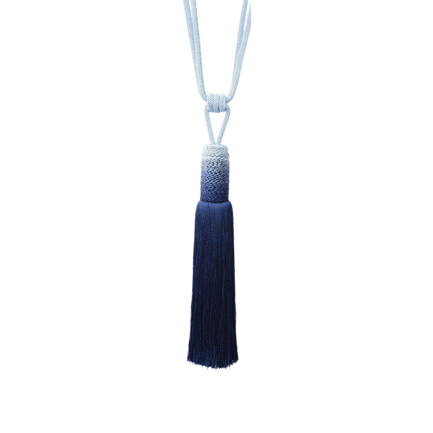 Jones Ombre Tassel Tieback - Blue