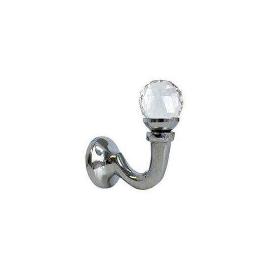 Jones Operetta Metal Curtain Tieback Hook - Chrome