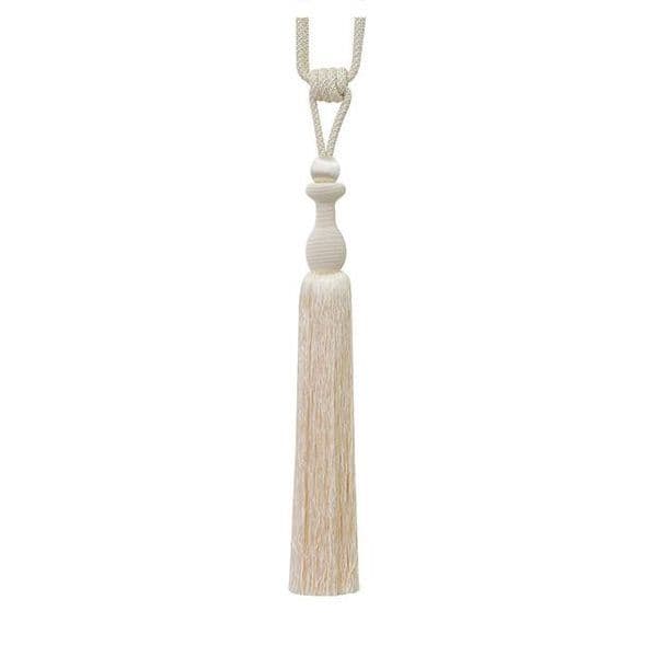 Jones Principal Adena Large Tassel Tieback - Ivory