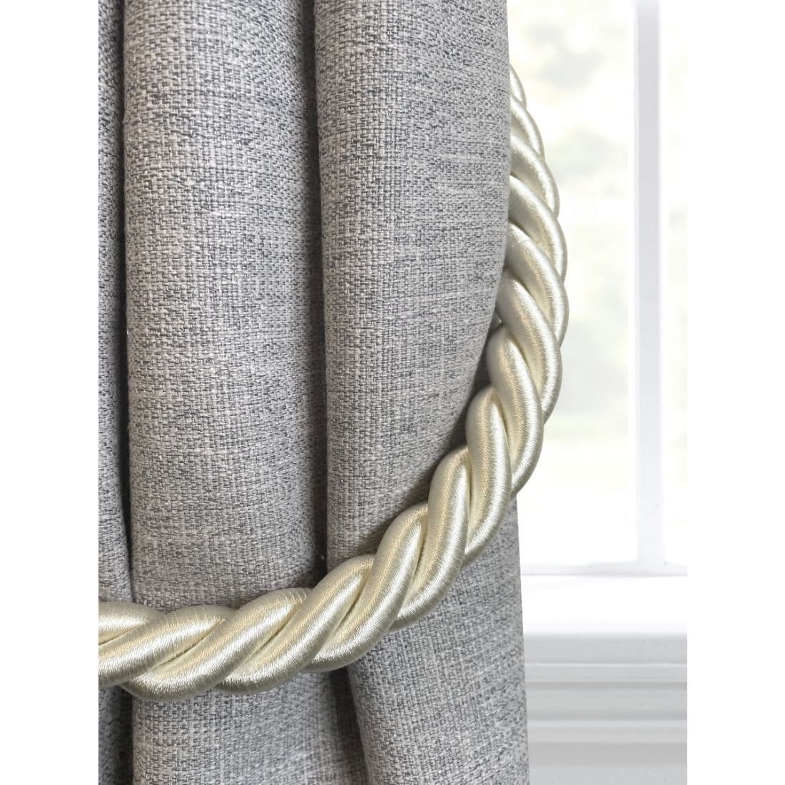 Jones Reef Rope Tieback - Cream
