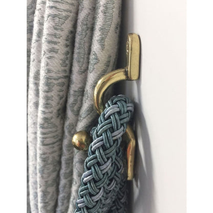 Jones Security Metal Curtain Tieback Hook - Brass