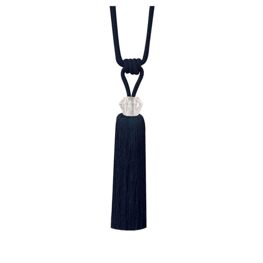 Jones Shard Tassel Tieback - Black