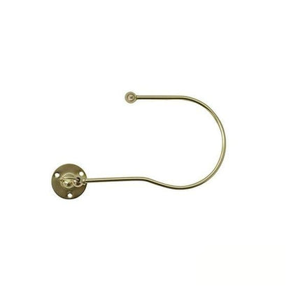 Jones Swing Embrace Metal Curtain Holdbacks (Pair) - Brass