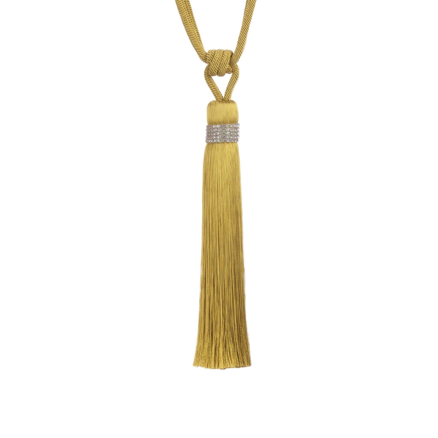Jones Tiffany Tassel Tieback - Chartreuse
