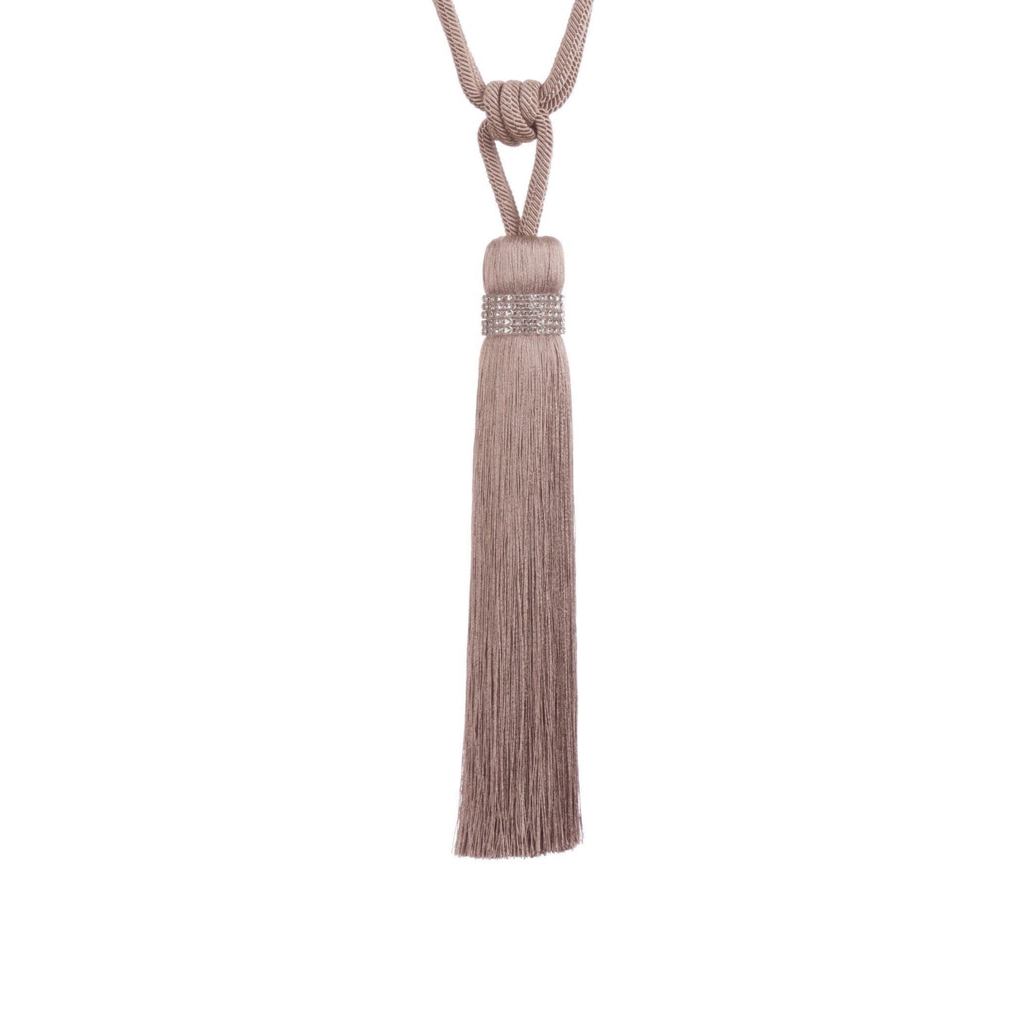 Jones Tiffany Tassel Tieback - Linen