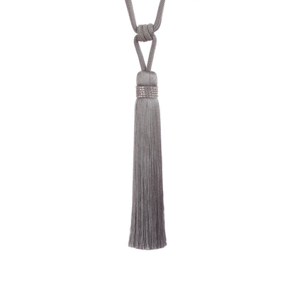 Jones Tiffany Tassel Tieback - Silver