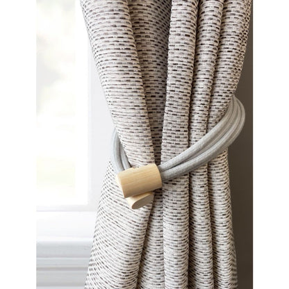 Laura Ashley Adelie Magnetic Tiebacks (Pair) - Grey