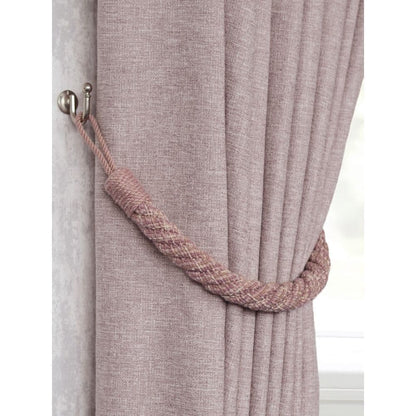 Laura Ashley Felton Rope Tiebacks (Pair) - Blush