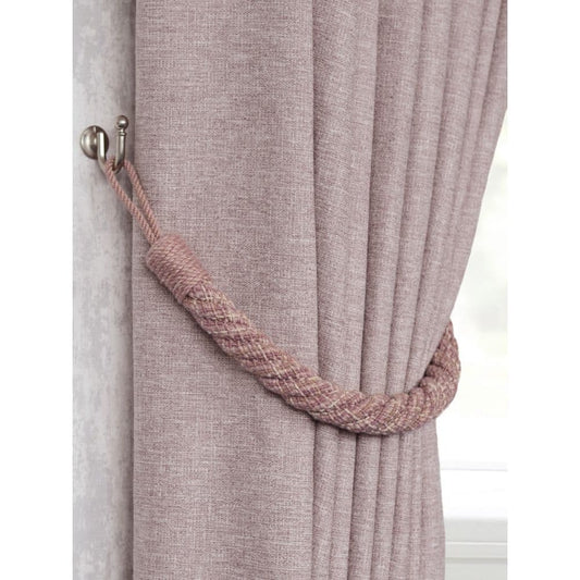 Laura Ashley Felton Rope Tiebacks (Pair) - Blush