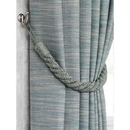 Laura Ashley Felton Rope Tiebacks (Pair) - Eucalyptus