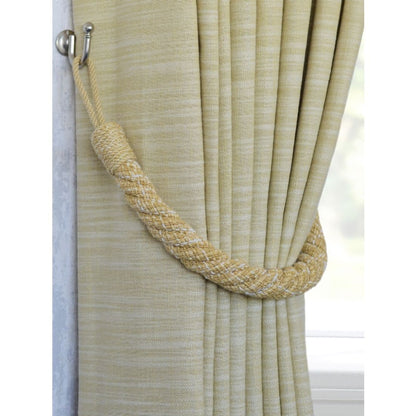 Laura Ashley Felton Rope Tiebacks (Pair) - Gold