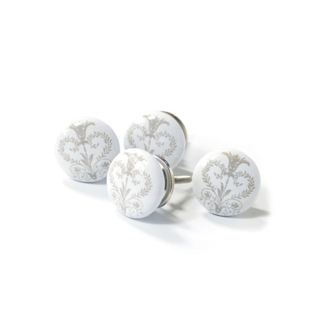 Laura Ashley Josette Drawer Pulls (Pack of 4) - Dove