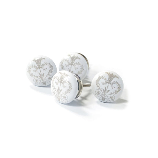 Laura Ashley Josette Drawer Pulls (Pack of 4) - Dove