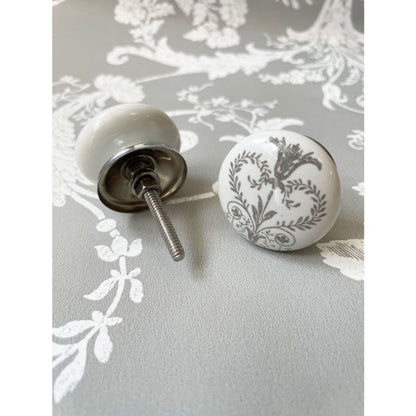 Laura Ashley Josette Drawer Pulls (Pack of 4) - Dove