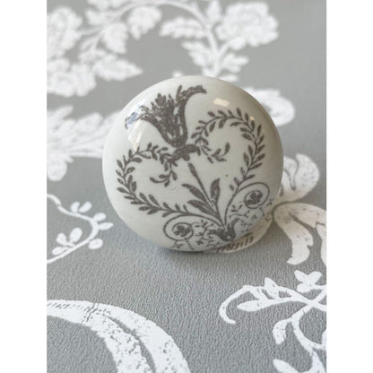 Laura Ashley Josette Drawer Pulls (Pack of 4) - Dove