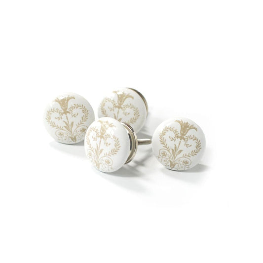 Laura Ashley Josette Drawer Pulls (Pack of 4) - Pearl