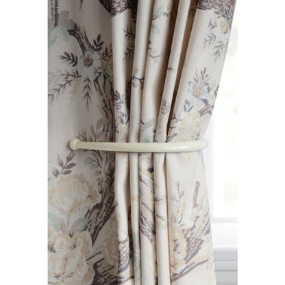 Laura Ashley Metal Curtain Holdbacks (Pair) - Cream