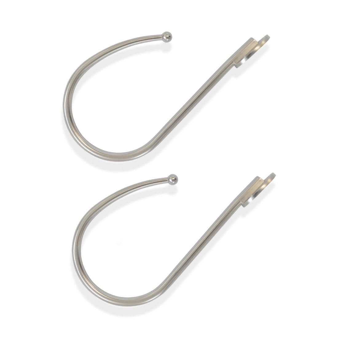 Laura Ashley Metal Curtain Holdbacks (Pair) - Matt Nickel