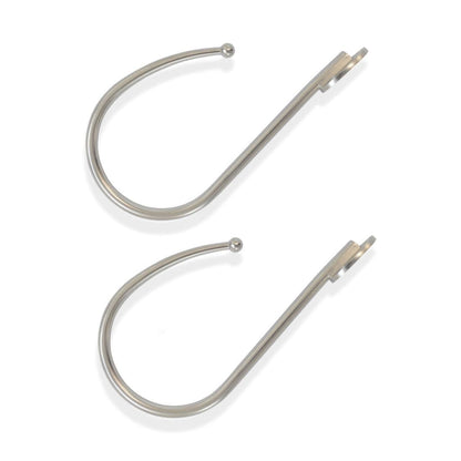 Laura Ashley Metal Curtain Holdbacks (Pair) - Matt Nickel