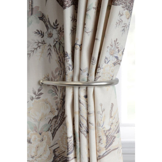 Laura Ashley Metal Curtain Holdbacks (Pair) - Matt Nickel