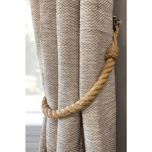 Laura Ashley Natural Rope Tiebacks (Pair) - Jute