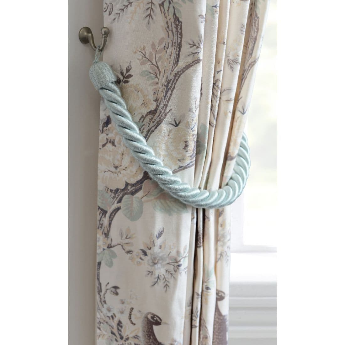 Laura Ashley Rope Tieback - Duck Egg