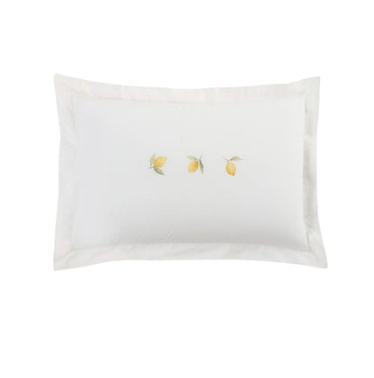 Sophie Allport Lemons Duvet Cover Set - White/Yellow