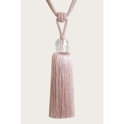 Laura Ashley Loren Glass Tassel Tieback - Blush