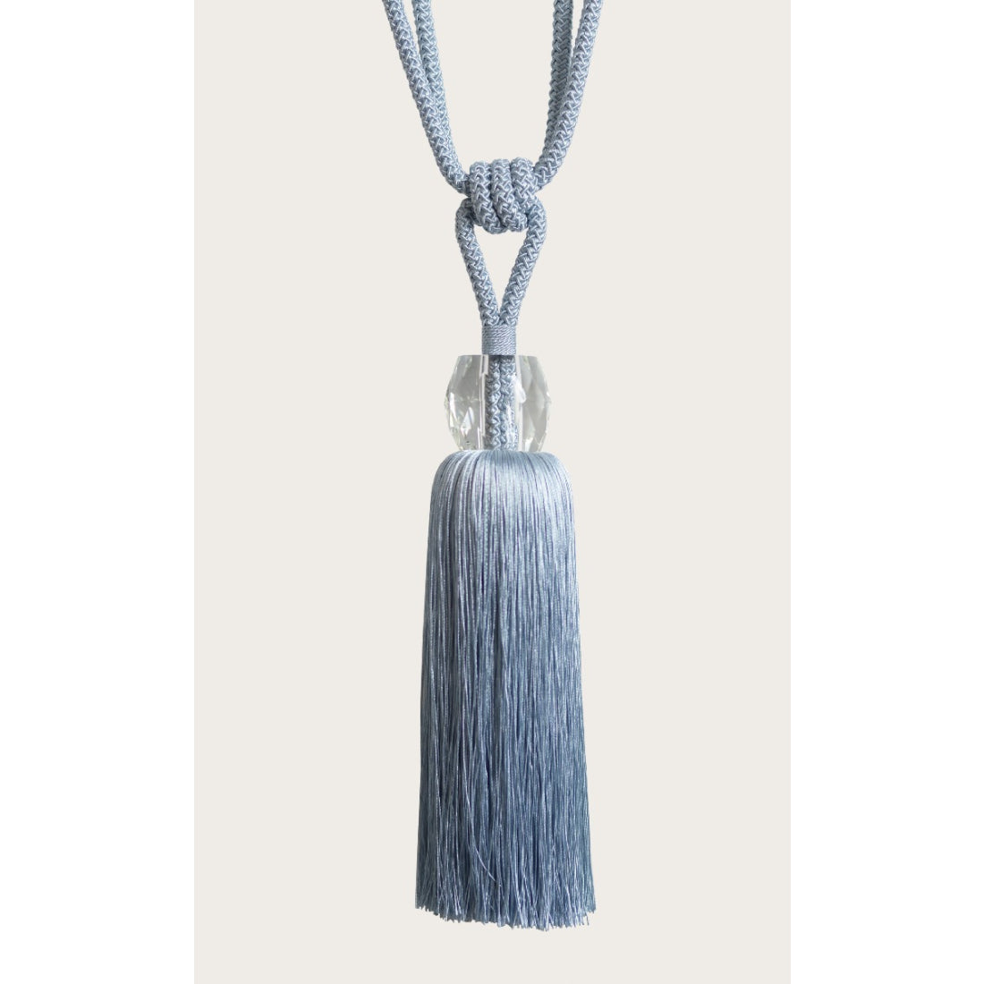 Laura Ashley Loren Glass Tassel Tieback - Sea Spray