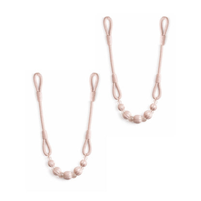 Laura Ashley Marrion Rope Tiebacks (Pair) - Chalk Pink