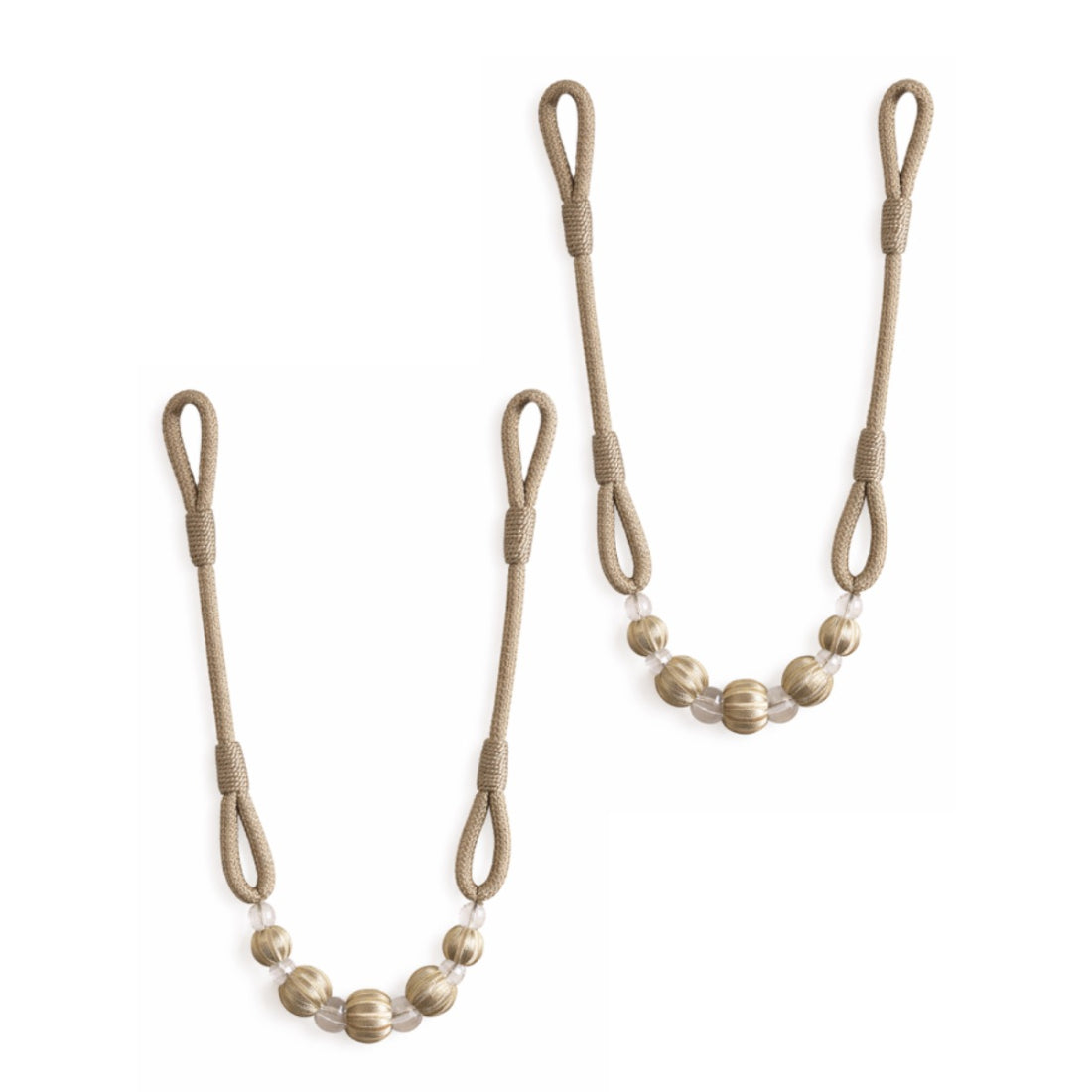 Laura Ashley Marrion Rope Tiebacks (Pair) - Nougart