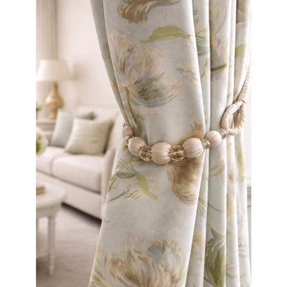 Laura Ashley Marrion Rope Tiebacks (Pair) - Pale Plaster