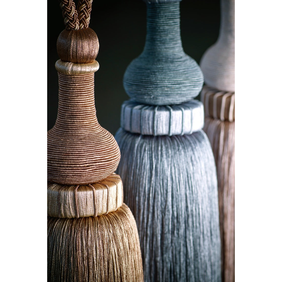Jones Merton Tassel Tieback - Blush