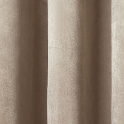 Montrose Pair of Eyelet Curtains by Laurence Llewelyn-Bowen in Linen - Pair of Eyelet Curtains - Laurence Llewelyn-Bowen