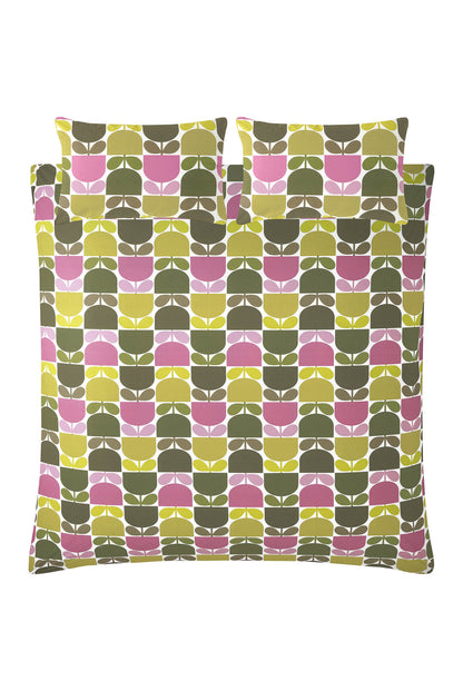 Orla Kiely Multi Block Stem Duvet Cover Set - Multi