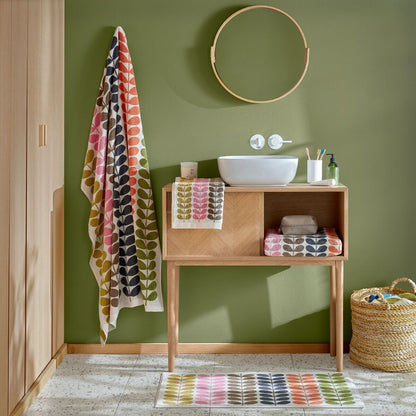 Orla Kiely Multi Stem Bath Mat - Auburn