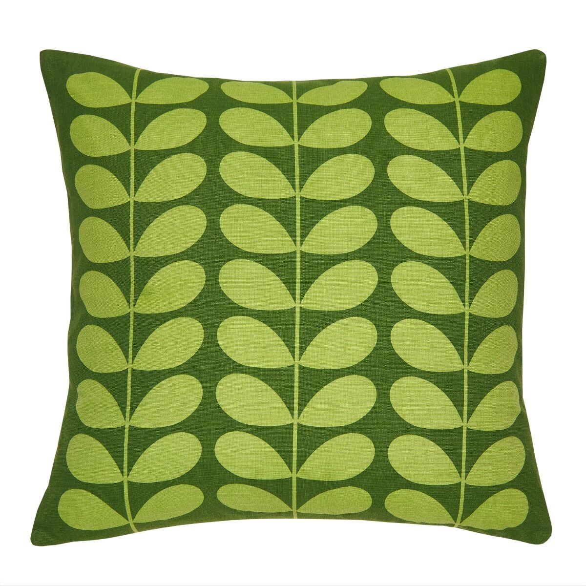 Orla Kiely Multi Stem Filled Cushion - Fern/Ochre