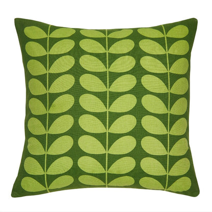 Orla Kiely Multi Stem Filled Cushion - Fern/Ochre