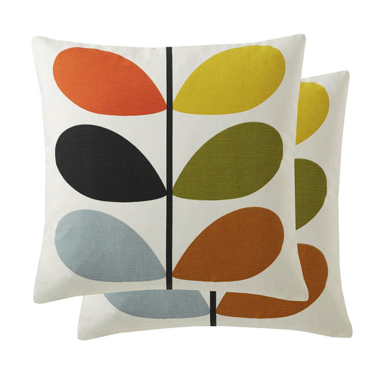 Orla Kiely Multi Stem Filled Cushion - Multi