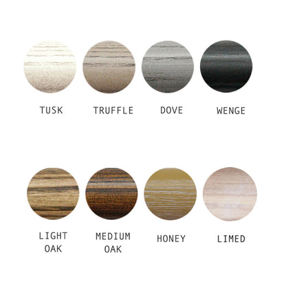 Jones Oakham 50mm Wooden Curtain Pole Bracket - Wenge