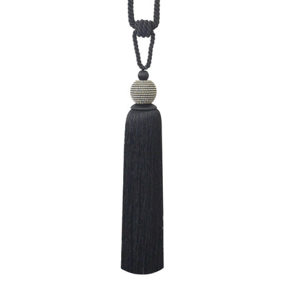 Jones Palais Tassel Tieback - Black