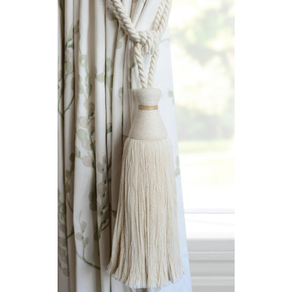 Laura Ashley Rhiannon Tassel Tieback - Natural