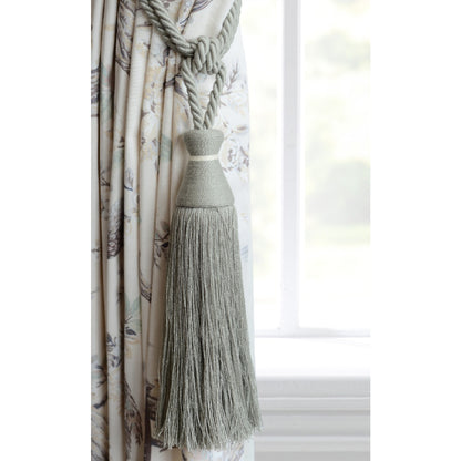 Laura Ashley Rhiannon Tassel Tieback - Pale Grey Green