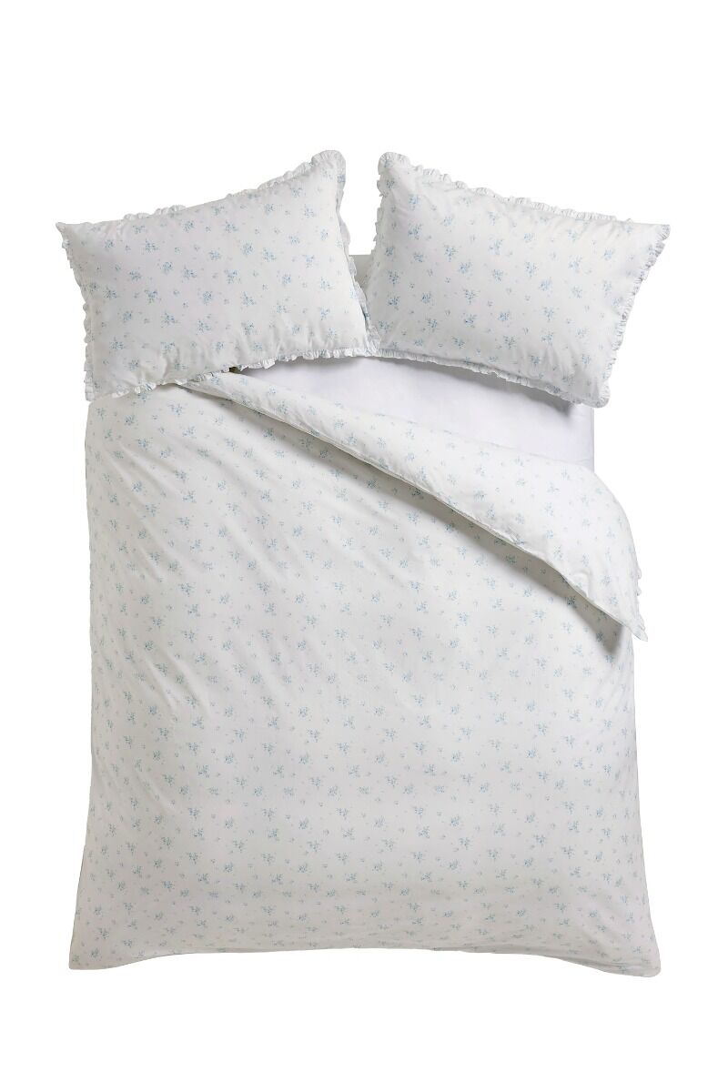 Shabby Chic By Rachel Ashwell Rosabelle Duvet Cover Set - Baby Blue