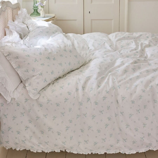 Shabby Chic By Rachel Ashwell Rosabelle Duvet Cover Set - Baby Blue
