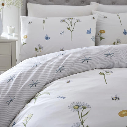 Dreams & Drapes Emelia Duvet Cover Set - Blue